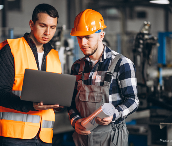 Mechanical Engineer aan het werk