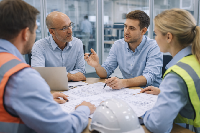 Overleg met het projectteam