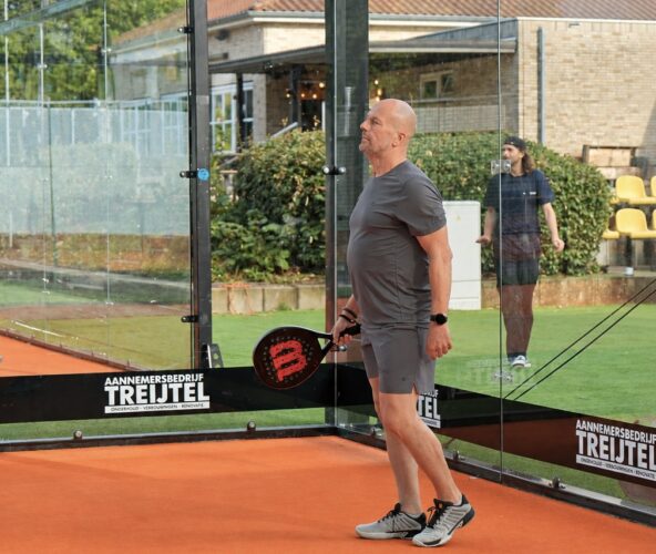 Padel foto bewerkt